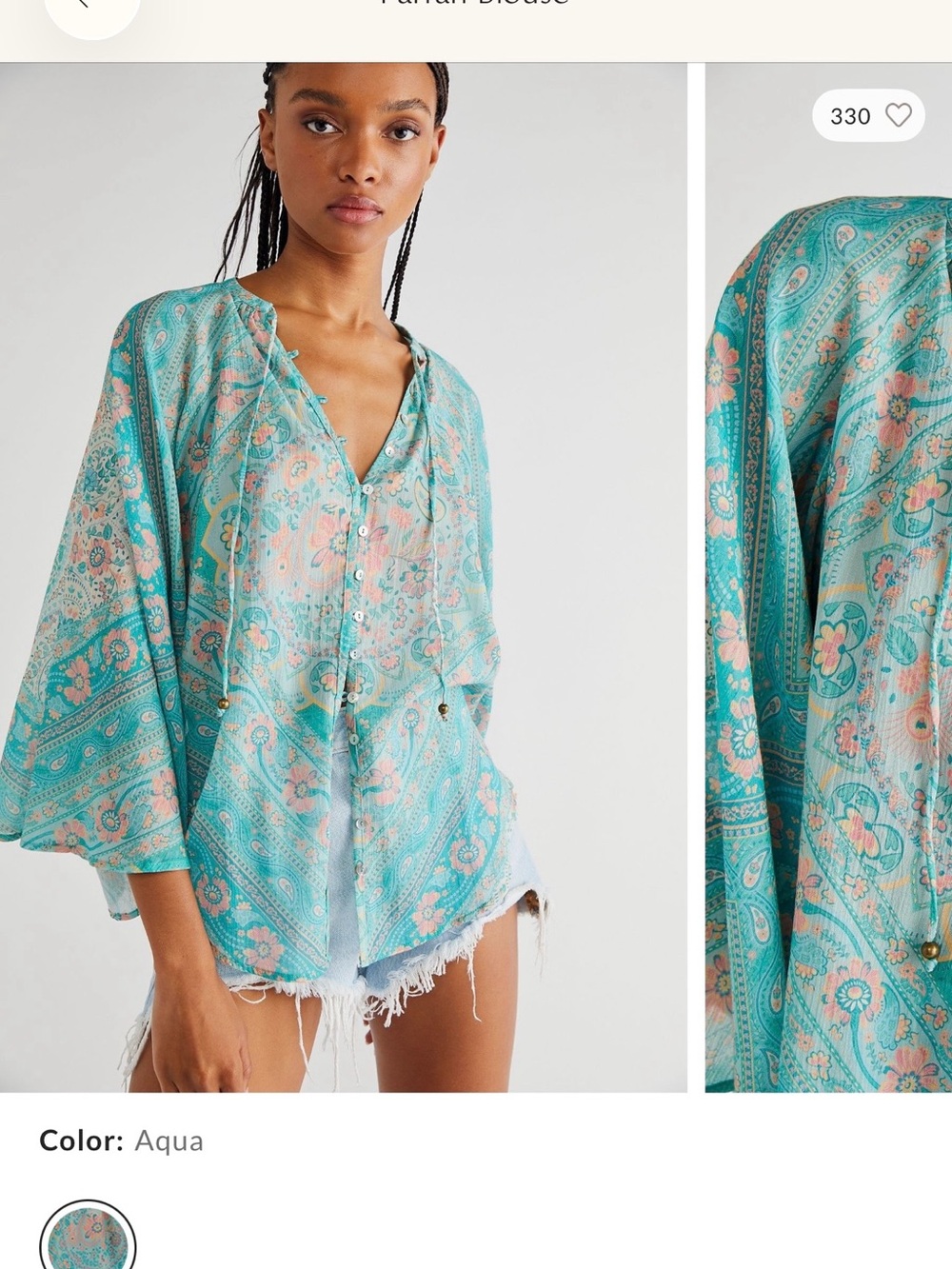 Spell Farrah top